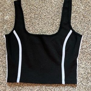 Tiger mist colorblock corset like top